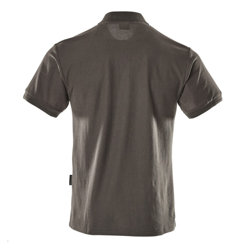 Mascot Crossover Borneo Polo Shirt With Chest Pocket - Dark Anthracite