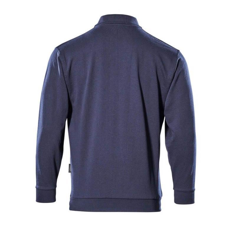 Mascot Crossover Trinidad Polo Sweatshirt Navy