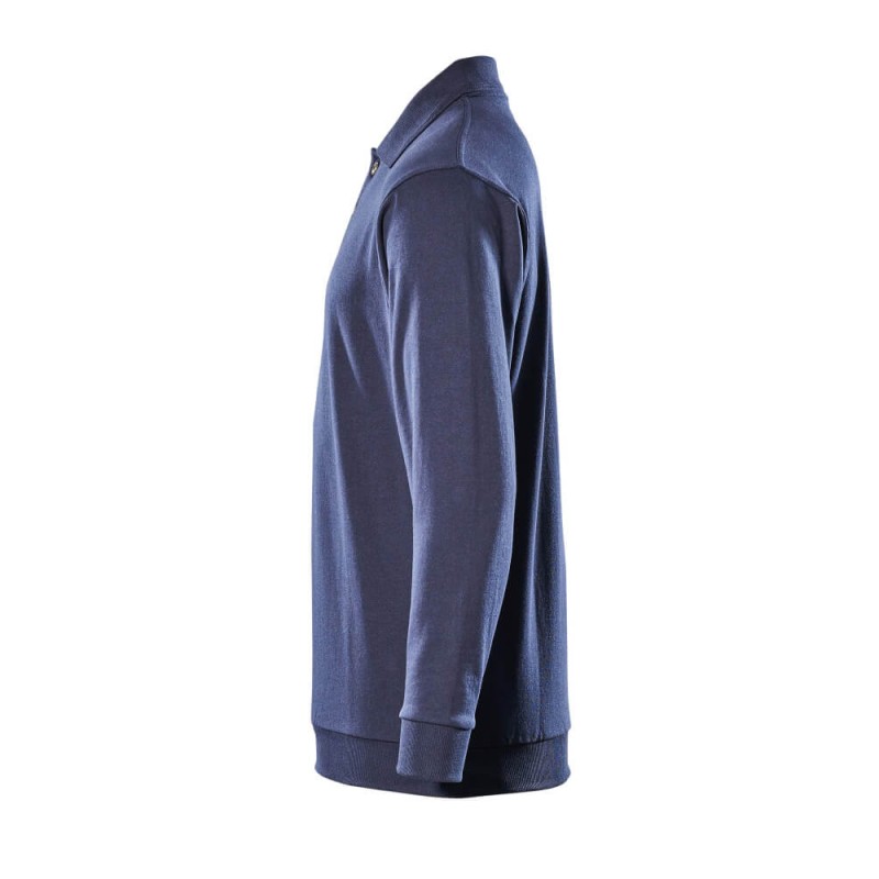 Mascot Crossover Trinidad Polo Sweatshirt Navy