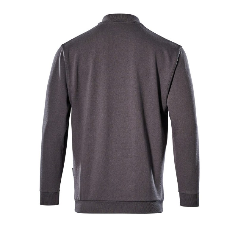 Mascot Crossover Trinidad Polo Sweatshirt Anthracite