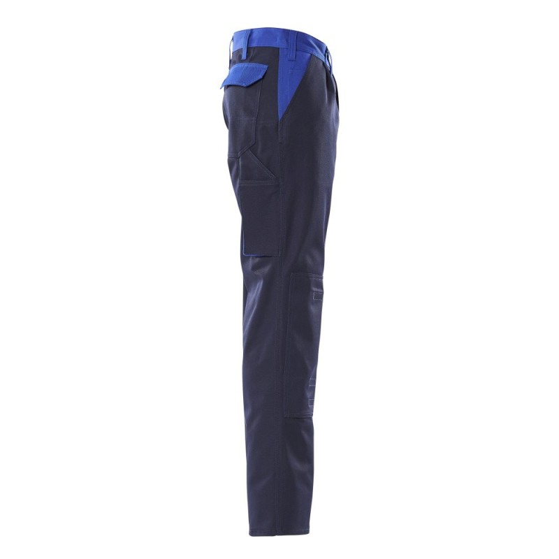 Mascot Image 00955 Trousers With Kneepad Pockets Navy Royal