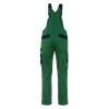 Mascot Image Milano Bib & Brace With Kneepad Pockets - Green/navy