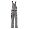Mascot Image Milano Bib & Brace With Kneepad Pockets - Anthracite/black