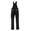 Mascot Image Milano Bib & Brace With Kneepad Pockets - Black/anthracite