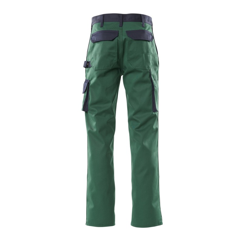 Mascot Image 00979 Trousers With Kneepad Pockets Green Navy