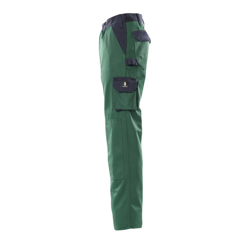 Mascot Image 00979 Trousers With Kneepad Pockets Green Navy