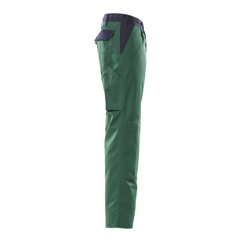 Mascot Image 00979 Trousers With Kneepad Pockets Green Navy