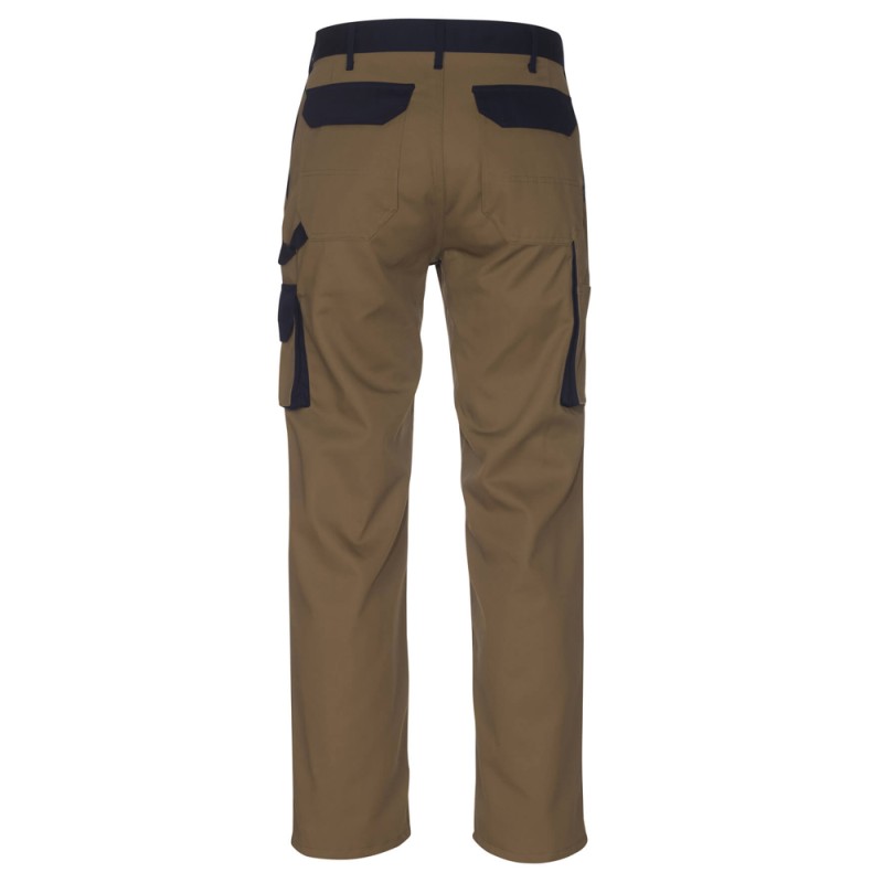 Mascot Image 00979 Trousers With Kneepad Pockets Khaki Navy