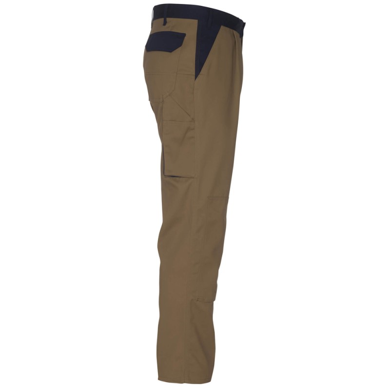 Mascot Image 00979 Trousers With Kneepad Pockets Khaki Navy