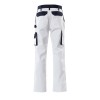 Mascot Image 00979 Trousers With Kneepad Pockets White Navy