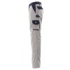 Mascot Image 00979 Trousers With Kneepad Pockets Light Grey Navy