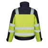 Mascot Genova Safe Image 05023 Yellow Navy Winter Jacket