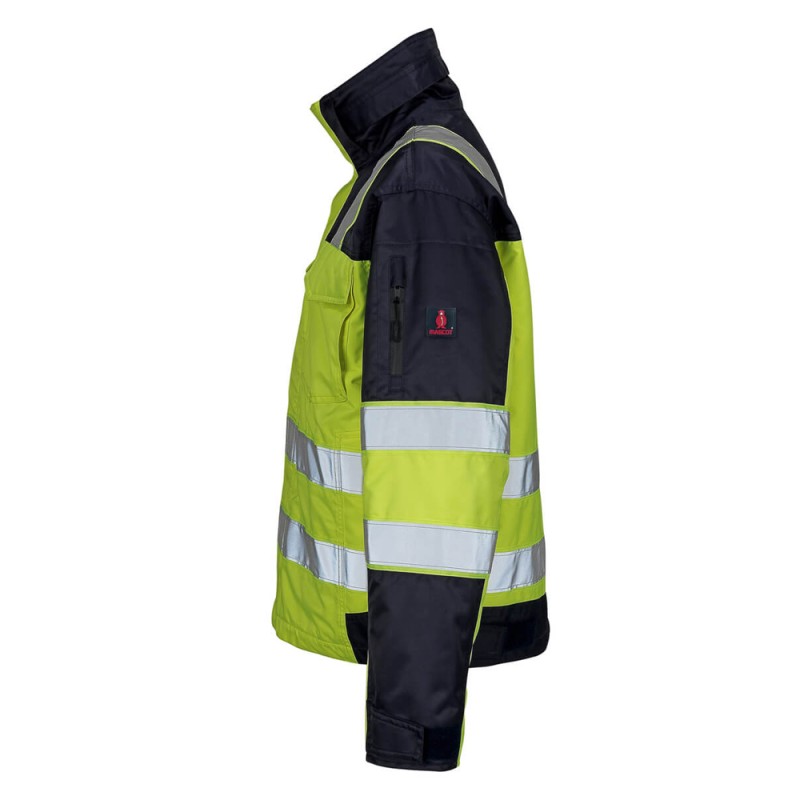 Mascot Genova Safe Image 05023 Yellow Navy Winter Jacket