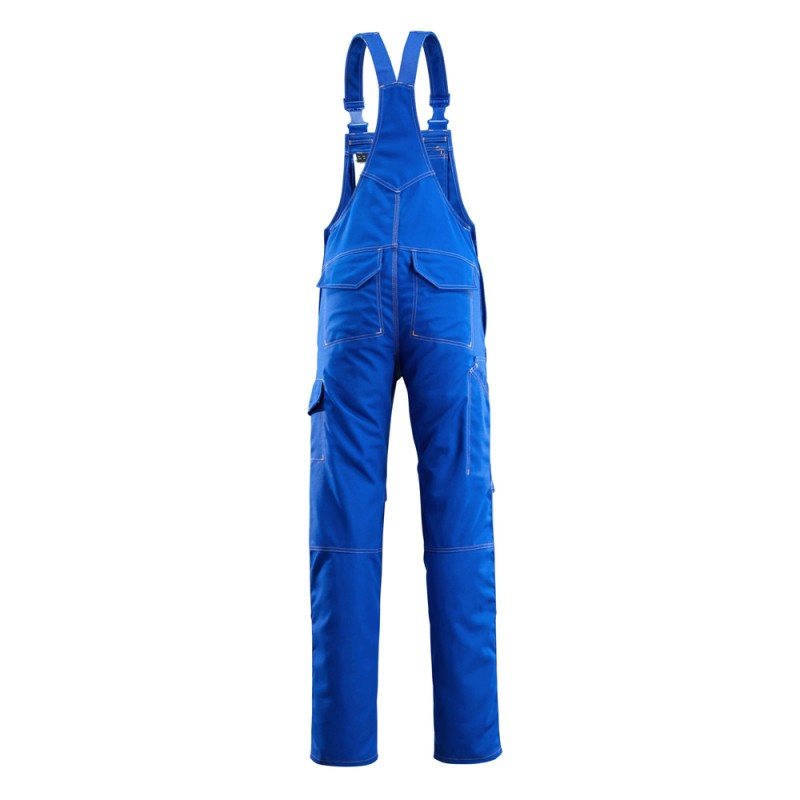 Mascot Multisafe Freibourg Bib & Brace With Kneepad Pockets - Royal