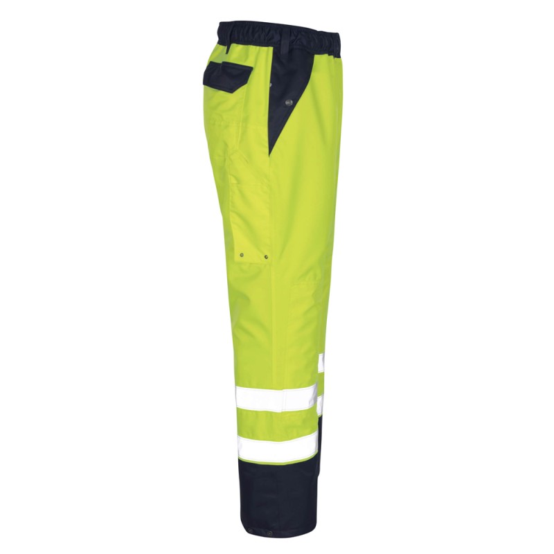 Mascot Linz Safe Image 07090 Over Trousers Yellow Navy