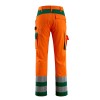 Mascot Olinda Safe Complete 07179 Trousers With Kneepad Pockets Orange Green