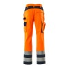 Mascot Olinda Safe Complete 07179 Trousers With Kneepad Pockets Orange Navy