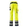 Mascot Olinda Safe Complete 07179 Trousers With Kneepad Pockets Yellow Navy