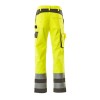 Mascot Olinda Safe Complete 07179 Trousers With Kneepad Pockets Yellow Anthracite