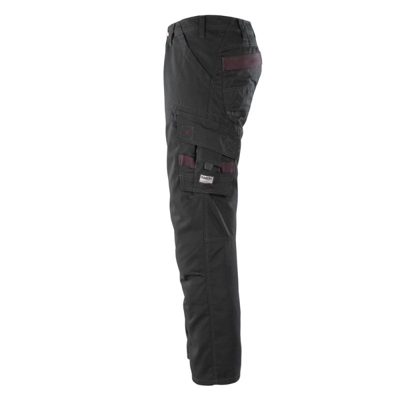 Mascot Frontline 07279 Trousers With Thigh Pockets Black