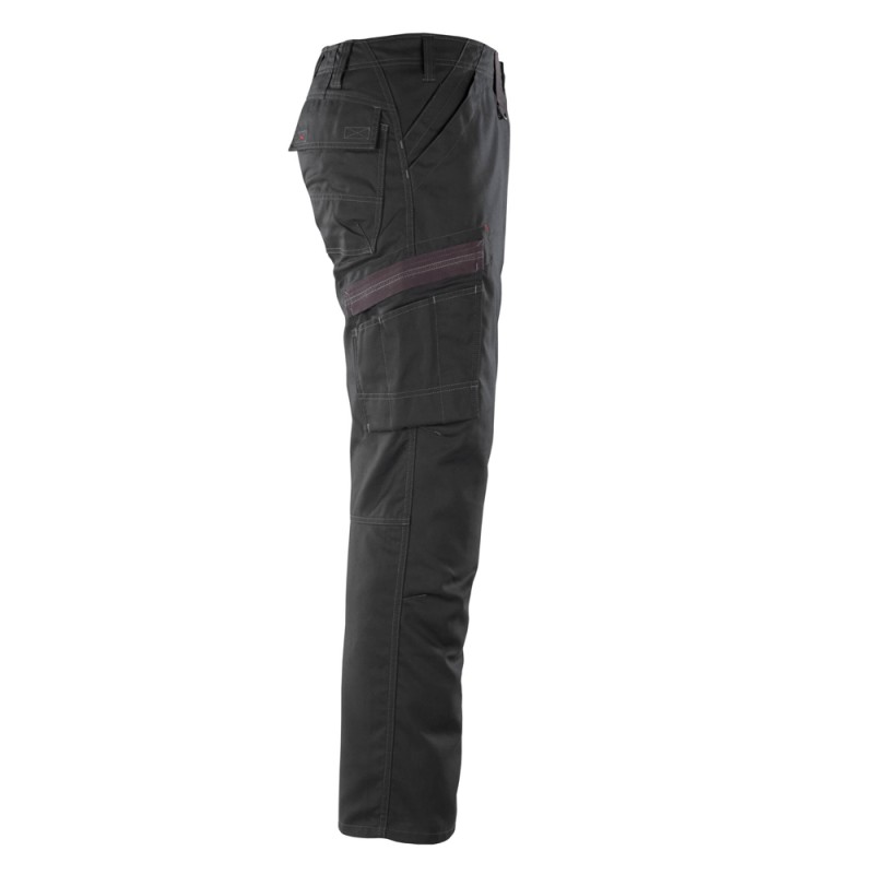 Mascot Frontline 07279 Trousers With Thigh Pockets Black