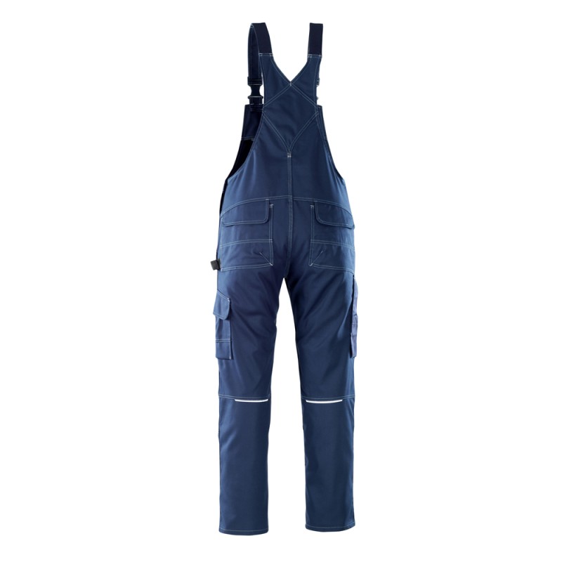 Mascot Hardwear Orense Bib & Brace With Kneepad Pockets - Navy
