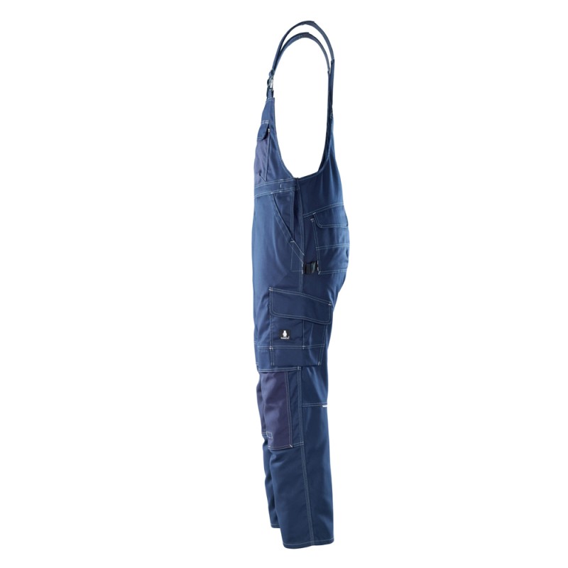 Mascot Hardwear Orense Bib & Brace With Kneepad Pockets - Navy
