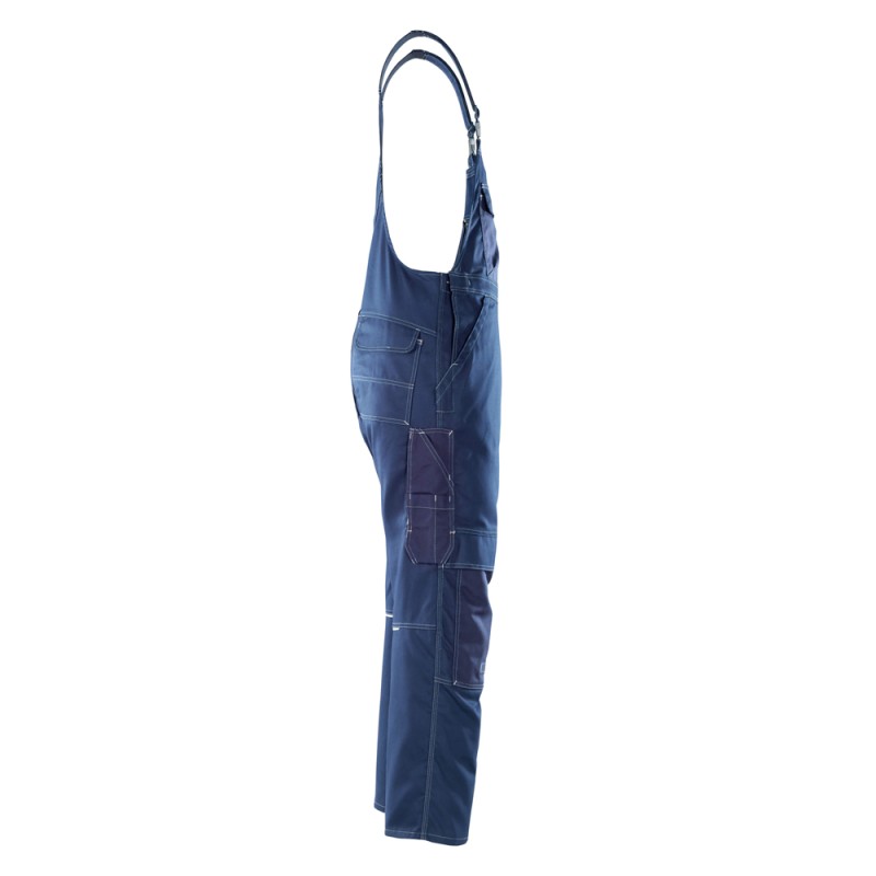 Mascot Hardwear Orense Bib & Brace With Kneepad Pockets - Navy