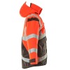 Mascot Afife Safe Young 09030 Parka Jacket Waterproof Red Dark Anthracite Class 2