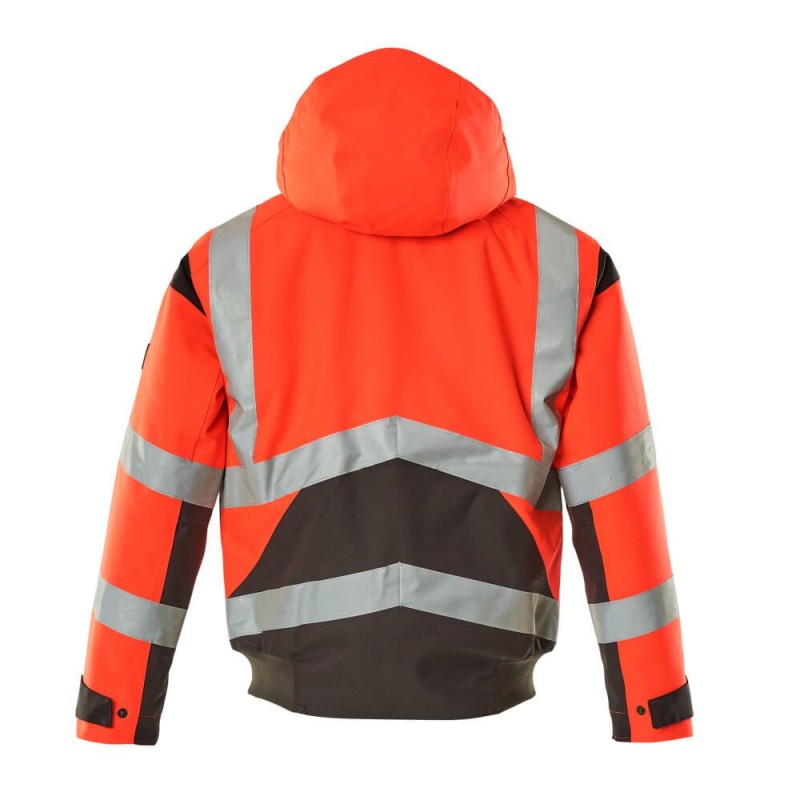 Mascot Camina Safe Young 09035 Pilot Jacket Red Dark Anthracite Class 2