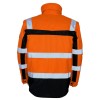 Mascot Loreto Safe Complete 09335 Winter Jacket Water Orange Navy Repellent Class 3