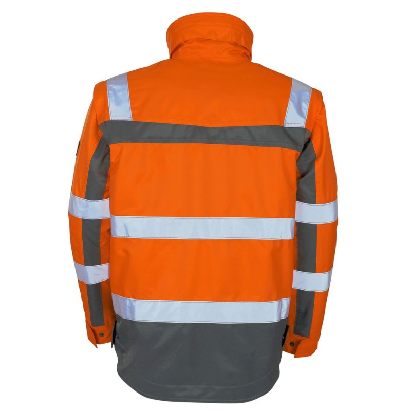 Mascot Loreto Safe Complete 09335 Winter Jacket Water Orange Anthracite Repellent Class 3