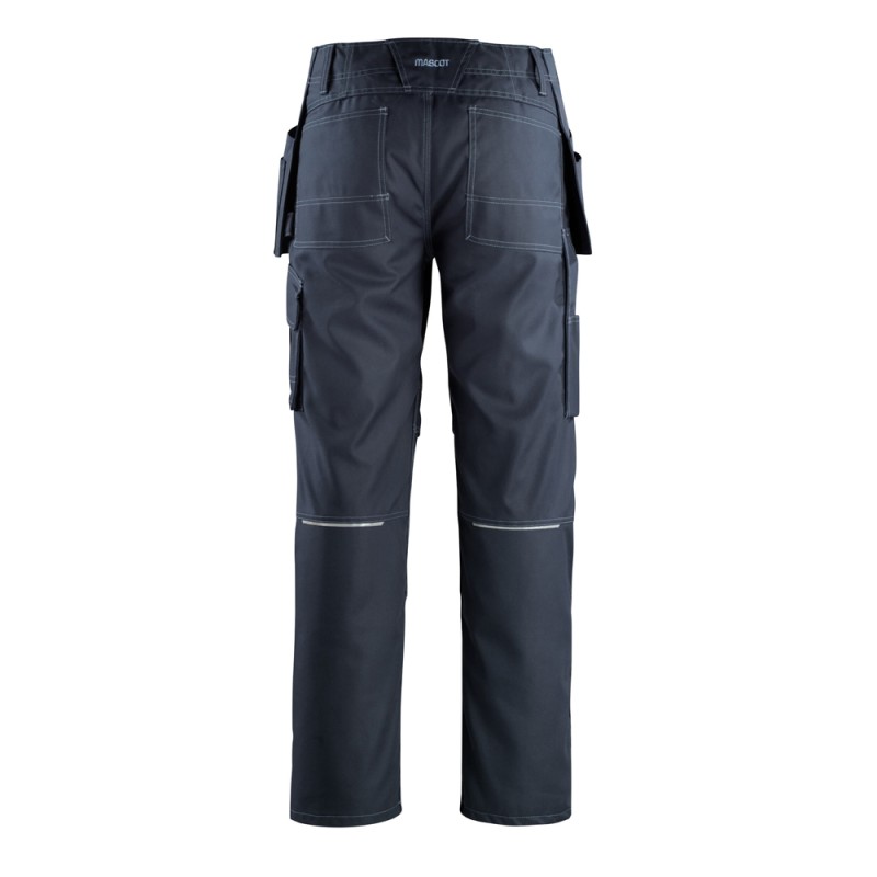 Mascot Industry 10131 Trousers With Kneepad Pockets And Holster Pockets Dark Navy