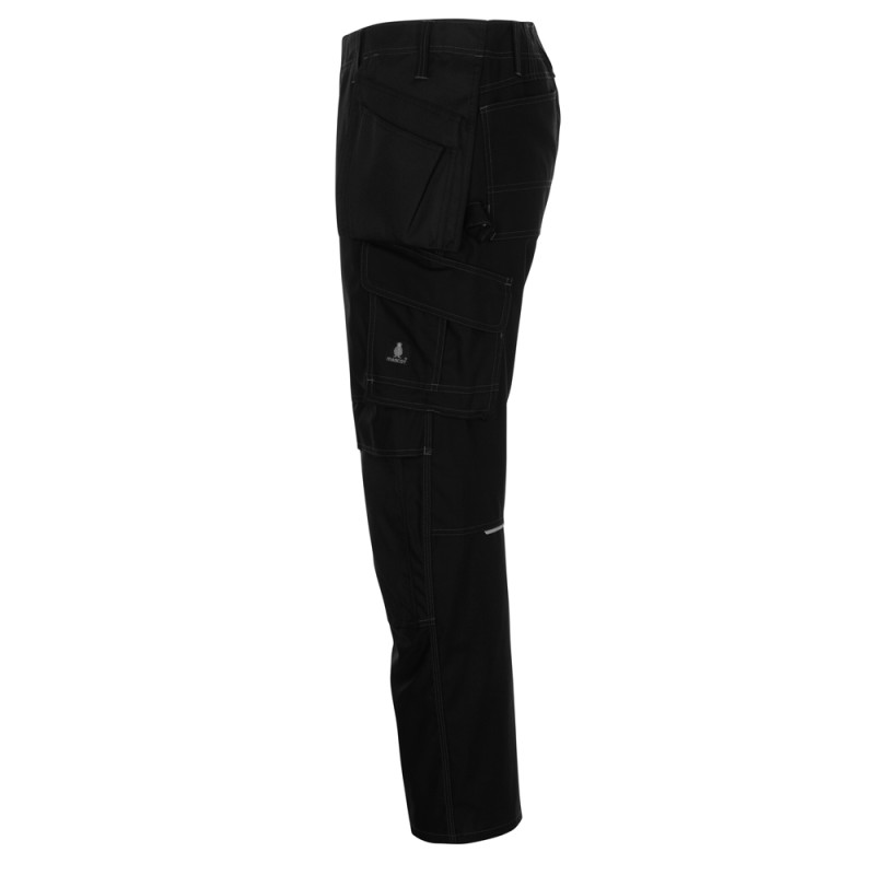 Mascot Industry 10131 Trousers With Kneepad Pockets And Holster Pockets Black