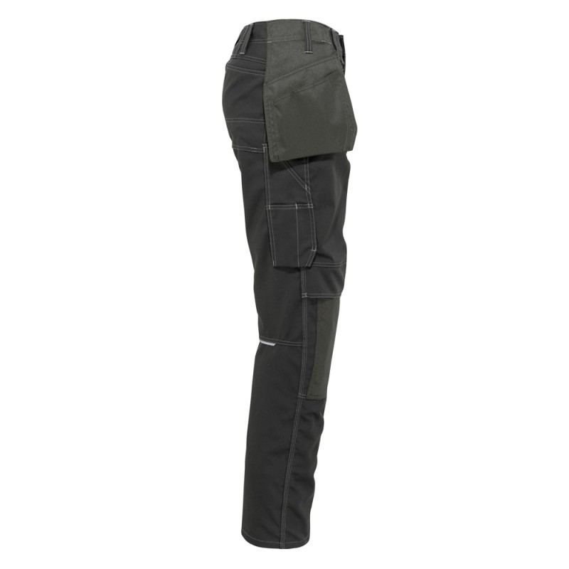 Mascot Industry 10131 Trousers With Kneepad Pockets And Holster Pockets Dark Anthracite
