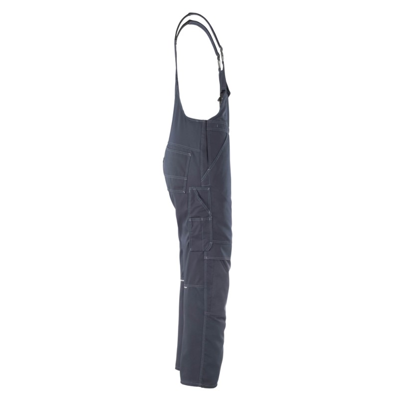 Mascot Industry Richmond Bib & Brace With Kneepad Pockets - Dark Navy