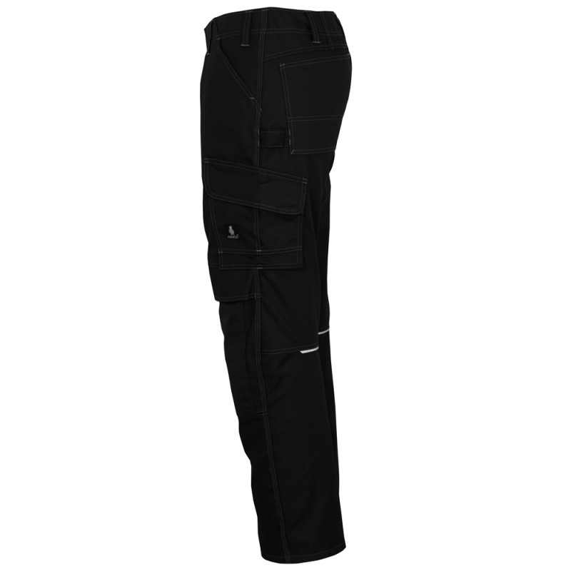 Mascot Industry 10179 Trousers With Kneepad Pockets Black