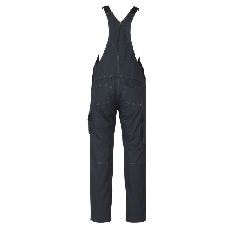 Mascot Industry Newark Bib & Brace With Kneepad Pockets - Dark Navy