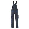 Mascot Safe Unique Leipzig Bib & Brace With Kneepad Pockets - Dark Navy/royal