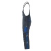 Mascot Safe Unique Leipzig Bib & Brace With Kneepad Pockets - Dark Navy/royal
