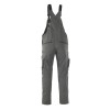 Mascot Safe Unique Leipzig Bib & Brace With Kneepad Pockets - Dark Anthracite/black