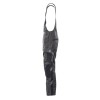 Mascot Safe Unique Augsburg Bib & Brace With Kneepad Pockets - Dark Anthracite/black