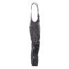 Mascot Safe Unique Augsburg Bib & Brace With Kneepad Pockets - Dark Anthracite/black