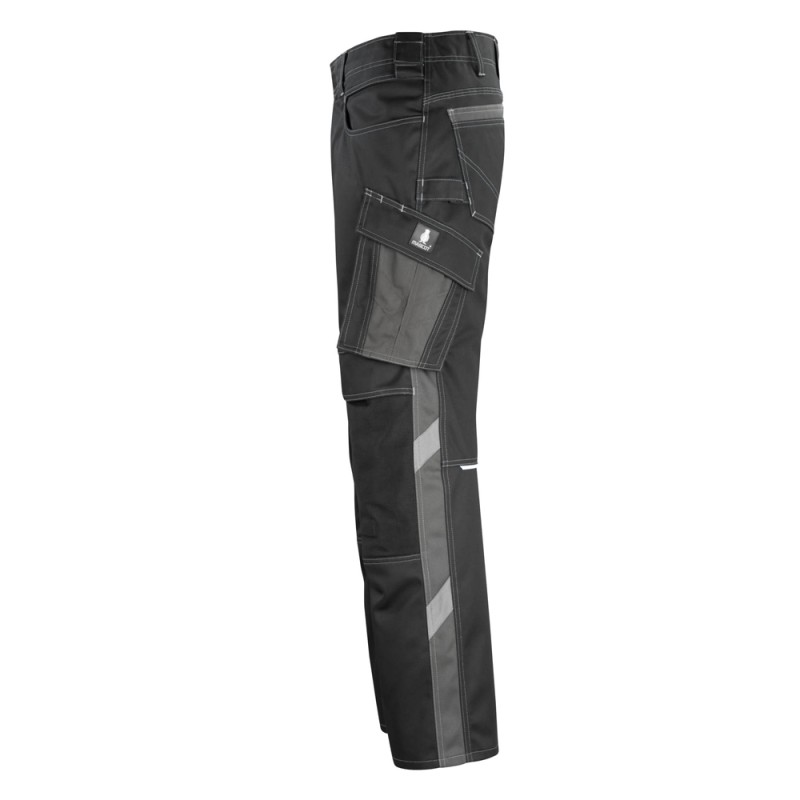 Mascot Unique 12179 Trousers With Kneepad Pockets Black Dark Anthracite