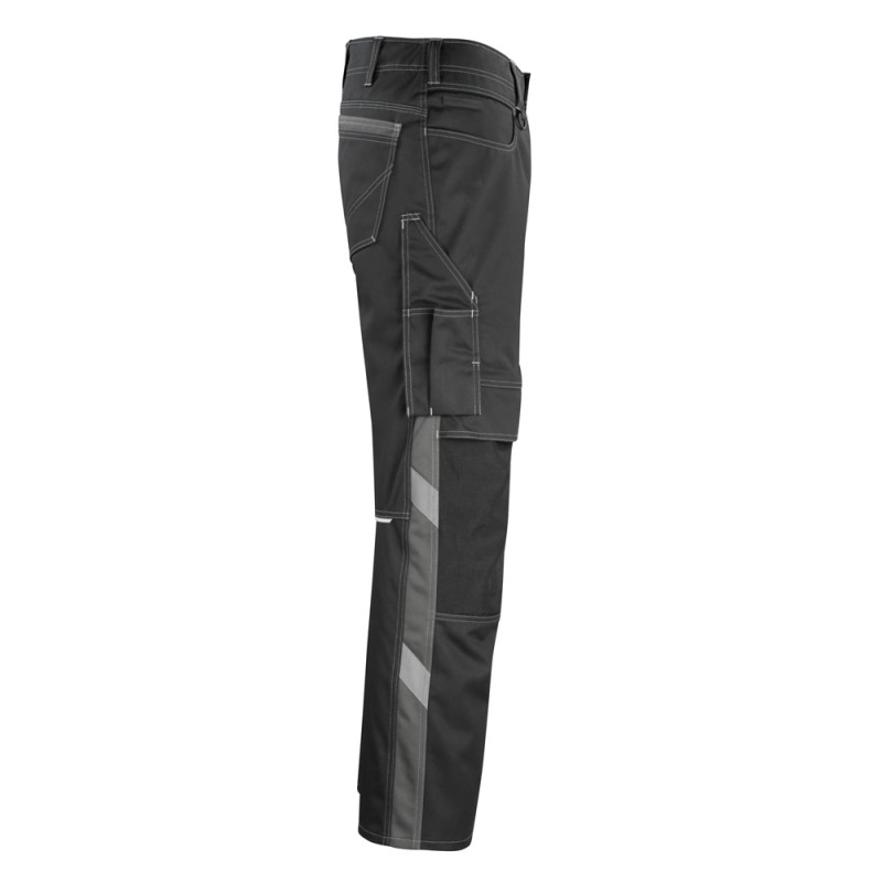 Mascot Unique 12179 Trousers With Kneepad Pockets Black Dark Anthracite