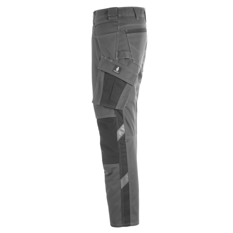 Mascot Unique 12179 Trousers With Kneepad Pockets Dark Anthracite Black