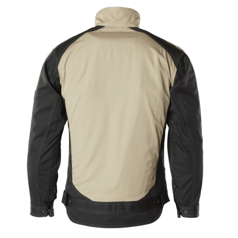 Mascot Safe Unique Fulda Jacket Light Khaki Black