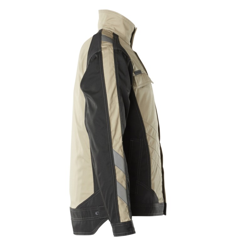 Mascot Safe Unique Fulda Jacket Light Khaki Black