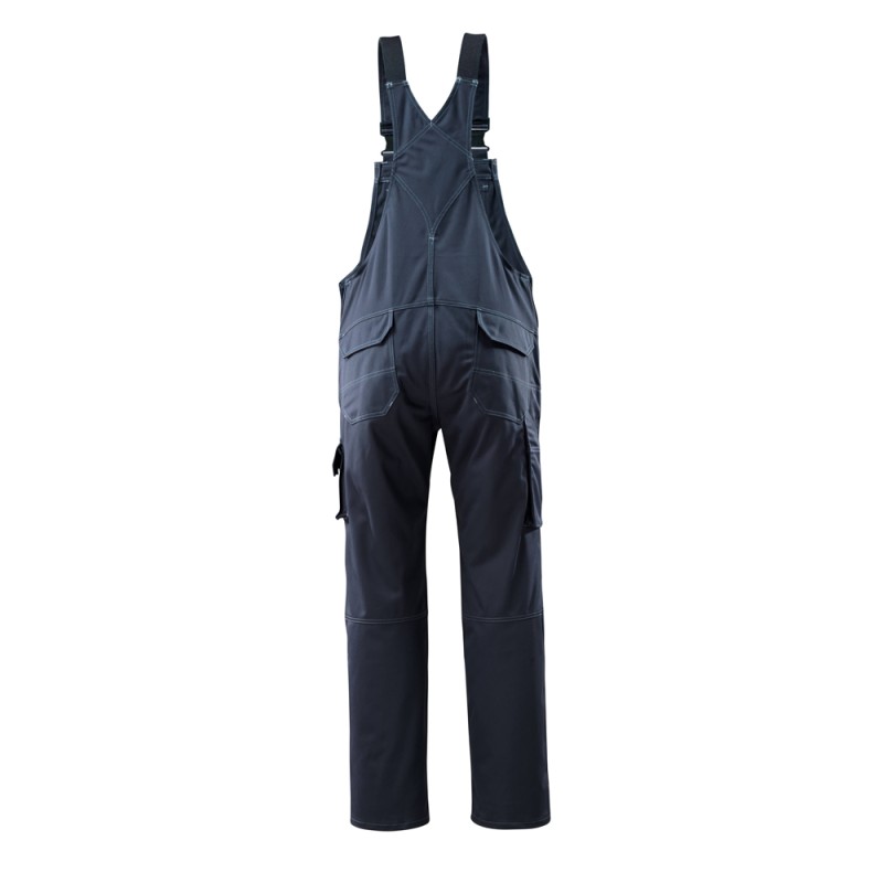 Mascot Industry Lowell Bib & Brace With Kneepad Pockets - Dark Navy