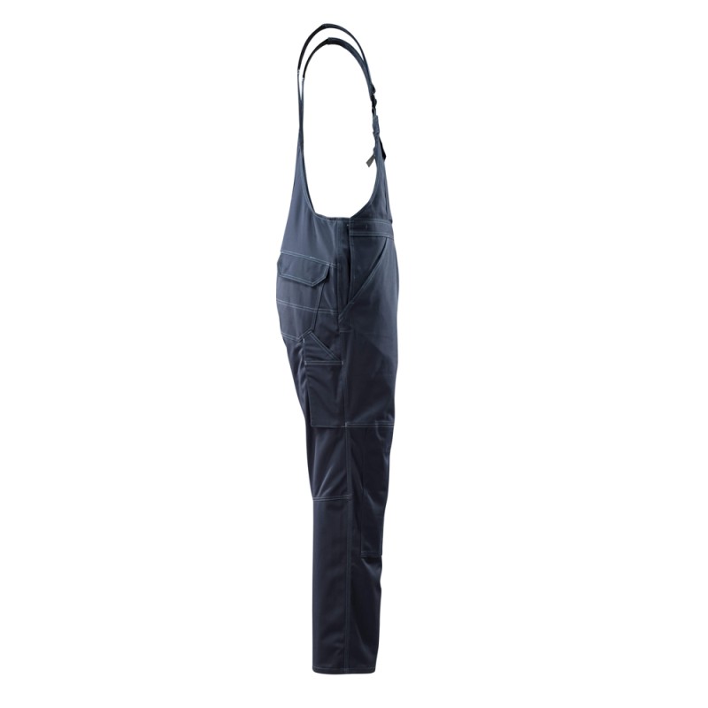 Mascot Industry Lowell Bib & Brace With Kneepad Pockets - Dark Navy